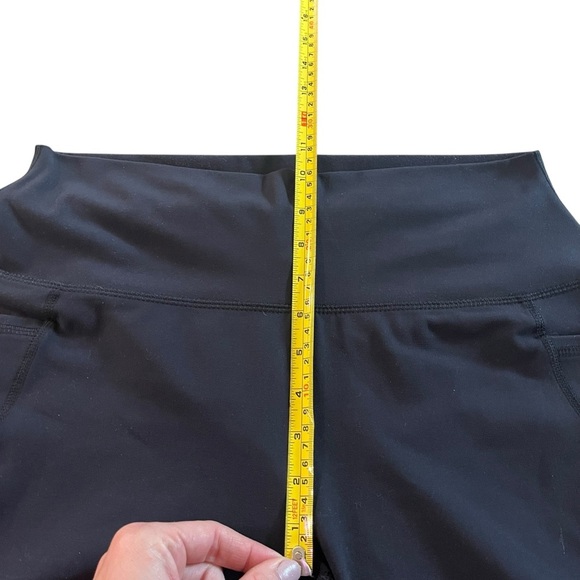 RBX high waist black active leggings women’s size large stretchy fit activewear - Picture 7 of 10